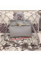 Hermes Birkin 25CM Tote Bag Original Leather H25 Grey Replica