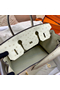 Hermes Birkin 30 Handmade Bag In Beton Ostrich Skin Replica