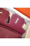 Hermes Birkin 30 Handmade Bag In Ruby Clemence Leather Replica