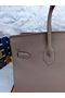 Hermes Birkin 35CM 30CM Tote Bag Grainy Leather H35H30 Grey Replica