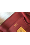 Hermes Birkin 35cm Bag In Bordeaux Clemence Leather GHW Replica
