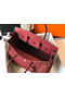Hermes Birkin 35cm Bag In Bordeaux Clemence Leather GHW Replica