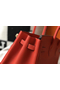 Hermes Birkin 35cm Bag In Red Clemence Leather GHW Replica