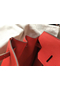 Hermes Birkin 35cm Bag In Red Clemence Leather GHW Replica