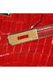 Hermes Birkin 35CM Tote Bag Red Iridescent Croco Leather Gold Replica