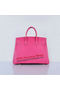 Hermes Birkin 35CM Tote Bag Rosy Grainy Leather Gold Replica