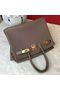 Hermes Birkin Bag Original Leather 17825 Grey Replica