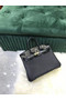 Hermes Birkin Bag Original Leather crocodile togo HBK2530 black Replica