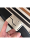 Hermes Black A Cheval Belt Buckle 32 MM Reversible Leather Replica