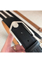 Hermes Black Licol 40 MM Reversible Leather Belt Replica