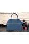 Hermes Bolide 37CM Calfskin Leather Tote Bag B1004 Blue Replica