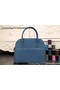 Hermes Bolide 37CM Calfskin Leather Tote Bag B1004 Blue Replica
