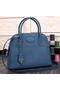Hermes Bolide 37CM Calfskin Leather Tote Bag B1004 Blue Replica