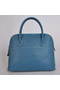 Hermes Bolide 37CM Tote Bags Clemence H1037 Blue Replica