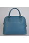 Hermes Bolide 37CM Tote Bags Clemence H1037 Blue Replica