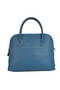 Hermes Bolide 37CM Tote Bags Clemence H1037 Blue Replica