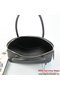Hermes Bolide Tote Bags Calf Leather Black Replica
