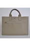 Hermes Briefcase 40CM Clemence Leather Bag Grey Replica