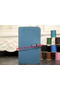 Hermes Compact Passport Holder Original Leather Wallet Blue Replica