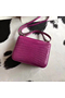 Hermes Constance 24 Bag In Rose Scheherazade Niloticus Crocodile Replica