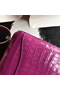 Hermes Constance 24 Bag In Rose Scheherazade Niloticus Crocodile Replica