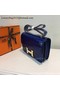 Hermes Constance Bag Croco Leather H9978C Blue Replica