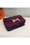 Hermes Constance Bag Croco Leather H9978C Purple Replica