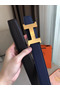 Hermes Constance Belt Buckle & Blue Epsom 38 MM Strap Replica