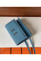 Hermes Constance to go mini Bag H4088 blue Replica