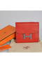 Hermes Constance Wallets Togo Leather A608 Red Replica