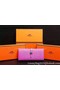 Hermes Dogon Original Leather Wallet H509 Rose Replica
