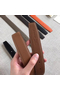 Hermes Etrier Buckle Belt & Brown Clemence 32 MM Strap Replica