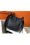 Hermes Evelyne III 29 PM Bag In Black Clemence Leather Replica