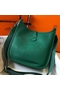 Hermes Evelyne III 29 PM Bag In Vert Vertigo Clemence Leather Replica