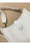 Hermes Evelyne original togo leather mini Shoulder Bag H15698 white Replica