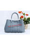 Hermes Garden Party 30cm Tote Bags Grainy Leather SkyBlue Replica
