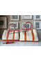 Hermes Garden Party 36CM Bag Canvas Leather H11M Orange Replica
