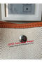 Hermes Garden Party 36CM Bag Canvas Leather H11M Orange Replica