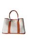 Hermes Garden Party 36CM Bag Canvas Leather H11M Orange Replica