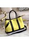 Hermes Garden Party 36cm Tote Bags Original Leather A3698 Yellow Replica