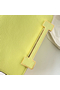 Hermes Geta Handmade Bag In Jaune Bourgeon Chevre Mysore Leather Replica