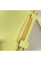 Hermes Geta Handmade Bag In Jaune Bourgeon Chevre Mysore Leather Replica