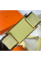 Hermes Geta Handmade Bag In Jaune Bourgeon Chevre Mysore Leather Replica