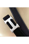 Hermes H Belt Buckle & Black Clemence 32 MM Strap Replica