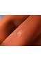 Hermes Halzan 31cm Bag In Orange Clemence Leather Replica