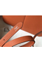 Hermes Halzan 31cm Bag In Orange Clemence Leather Replica