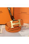 Hermes Imported Belt HR1002 Orange Replica