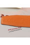 Hermes Imported Belt HR1002 Orange Replica