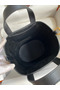 Hermes In The Loop 18 Handmade Bag in Black Clemence Leather Replica