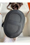 Hermes In The Loop 18 Handmade Bag in Black Clemence Leather Replica